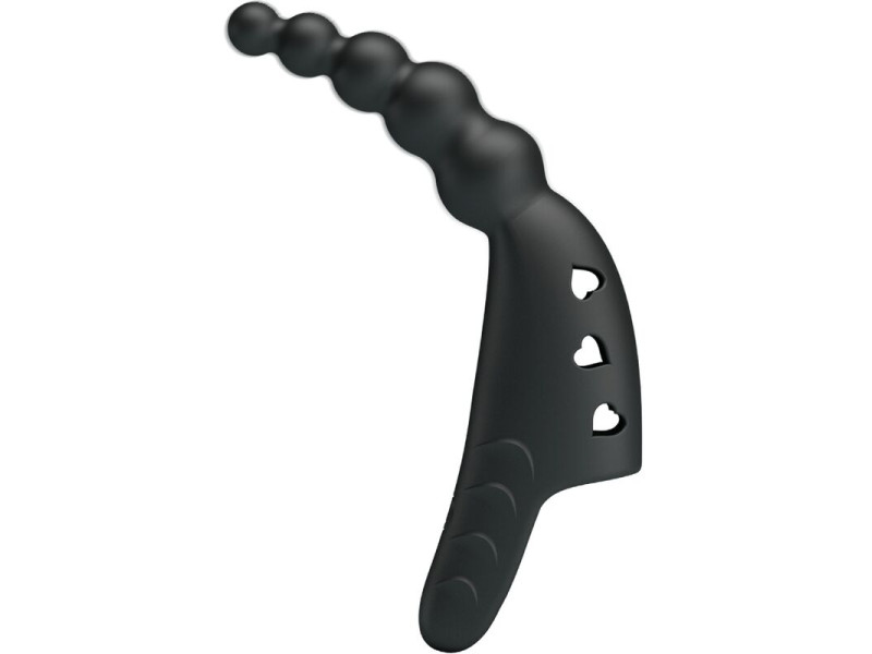PRETTY LOVE - JORDIN FINGER VIBRATOR 10 VIBRATIONS BLACK