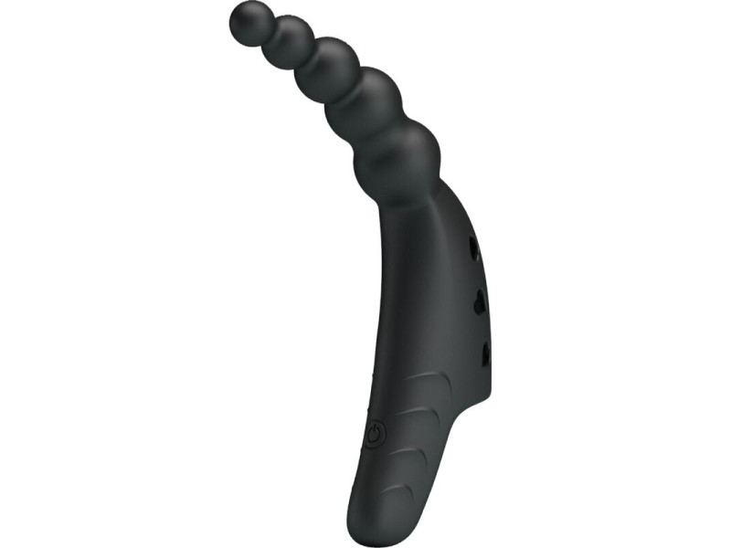 PRETTY LOVE - JORDIN FINGER VIBRATOR 10 VIBRATIONS BLACK