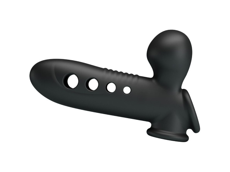 PRETTY LOVE - CRANE PENIS SLEEVE WITH AIRBAG BLACK