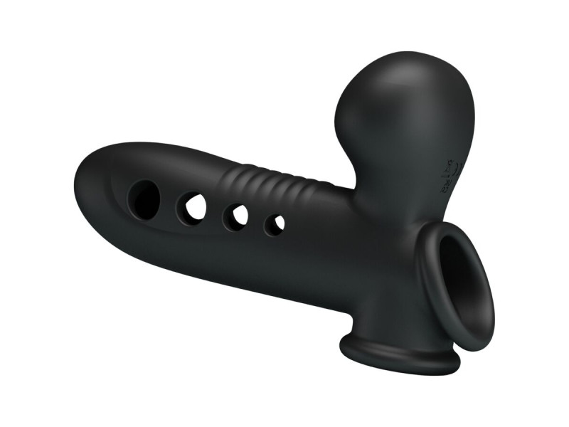 PRETTY LOVE - CRANE PENIS SLEEVE WITH AIRBAG BLACK
