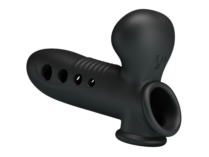 PRETTY LOVE - CRANE PENIS SLEEVE WITH AIRBAG BLACK