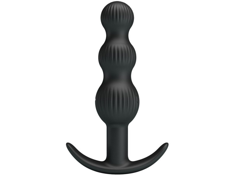 PRETTY LOVE - SIDNEY ANAL VIBRATOR 10 VIBRATIONS BLACK