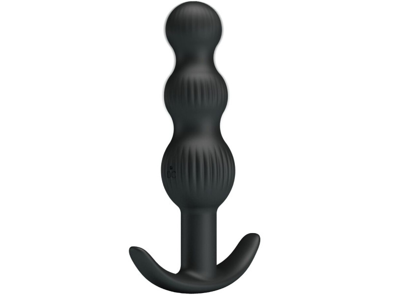 PRETTY LOVE - SIDNEY ANAL VIBRATOR 10 VIBRATIONS BLACK