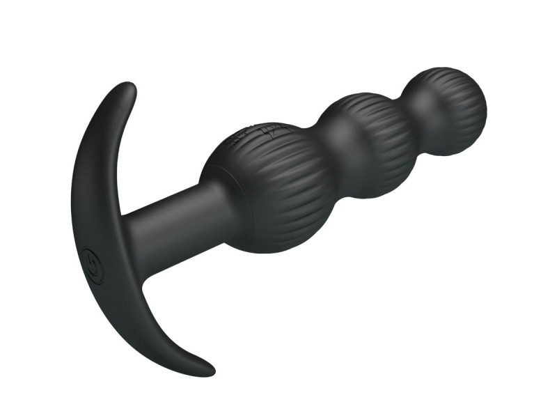 PRETTY LOVE - SIDNEY ANAL VIBRATOR 10 VIBRATIONS BLACK