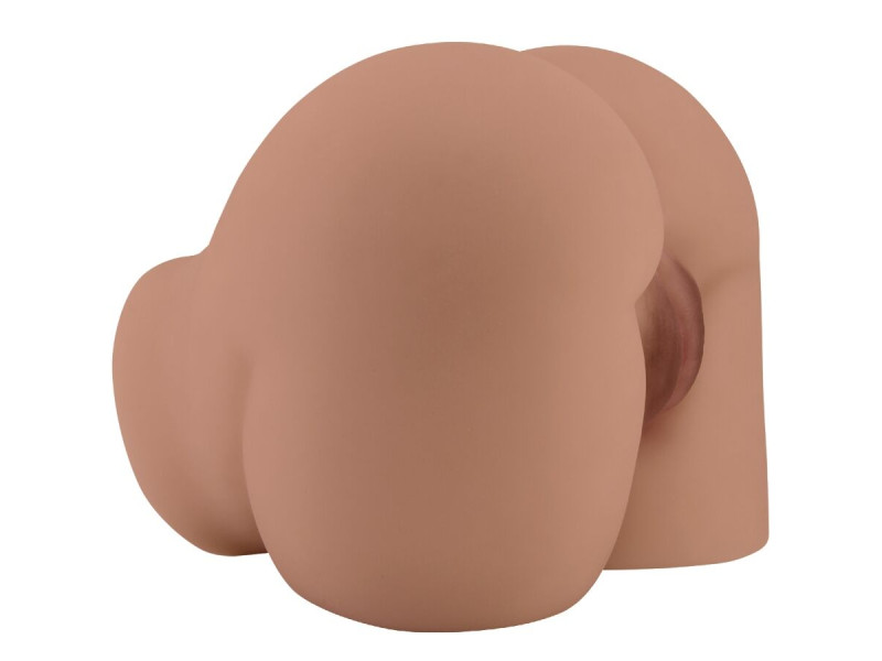 CRAZY BULL - BERNACE ASS VIBRATOR WITH REALISTIC VAGINA AND ANUS FLESH REMOTE CONTROL