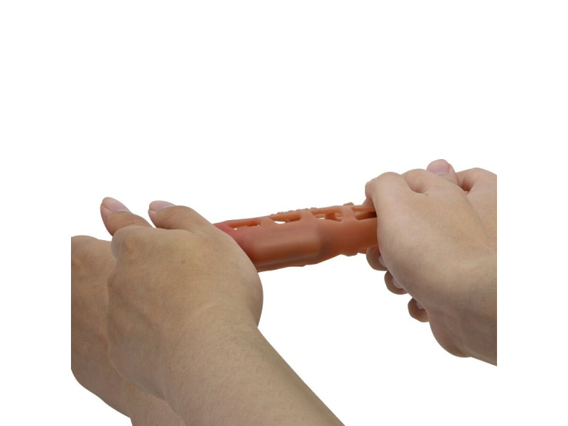PRETTY LOVE - PRESTON VIBRATING PENIS SLEEVE 18 CM