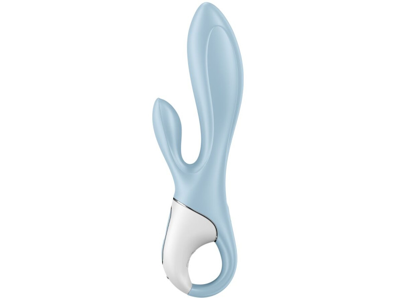 SATISFYER - AIR PUMP BUNNY 1 INFLATABLE RABBIT VIBRATOR BLUE