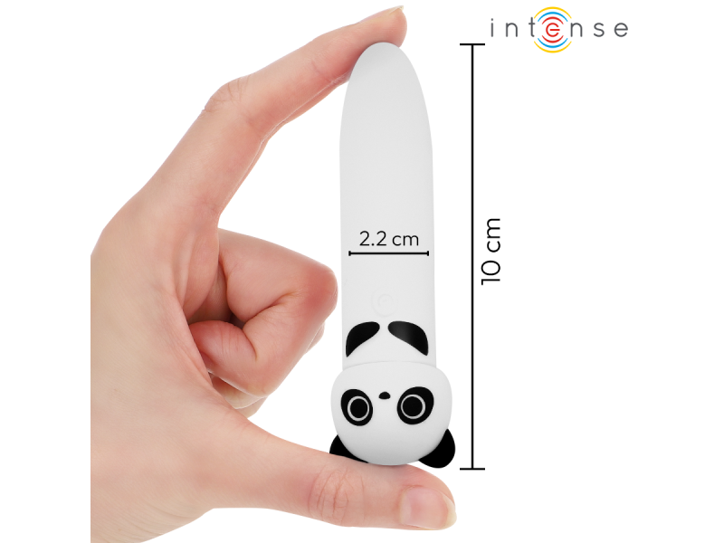 INTENSE - POH PANDA VIBRATING BULLET USB RECHARGEABLE 10 X 2.2 CM