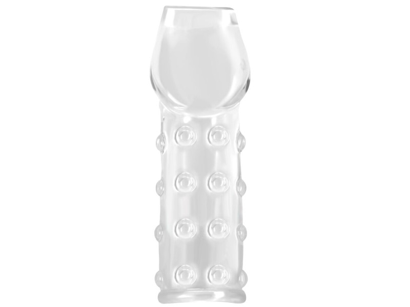 PRETTY LOVE - TIGHT AND VOLUMIZING PENIS SLEEVE TRANSPARENT