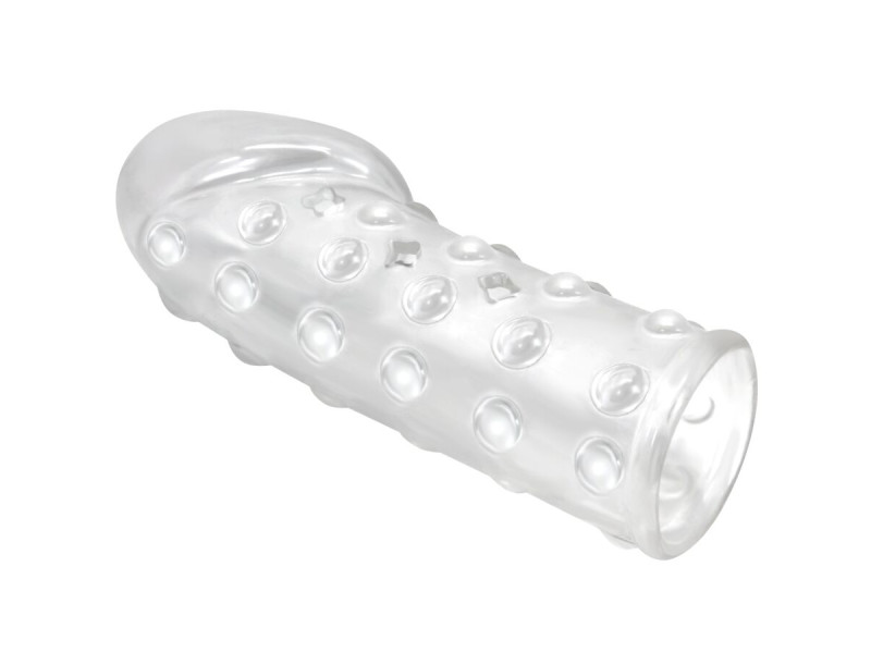 PRETTY LOVE - TIGHT AND VOLUMIZING PENIS SLEEVE TRANSPARENT