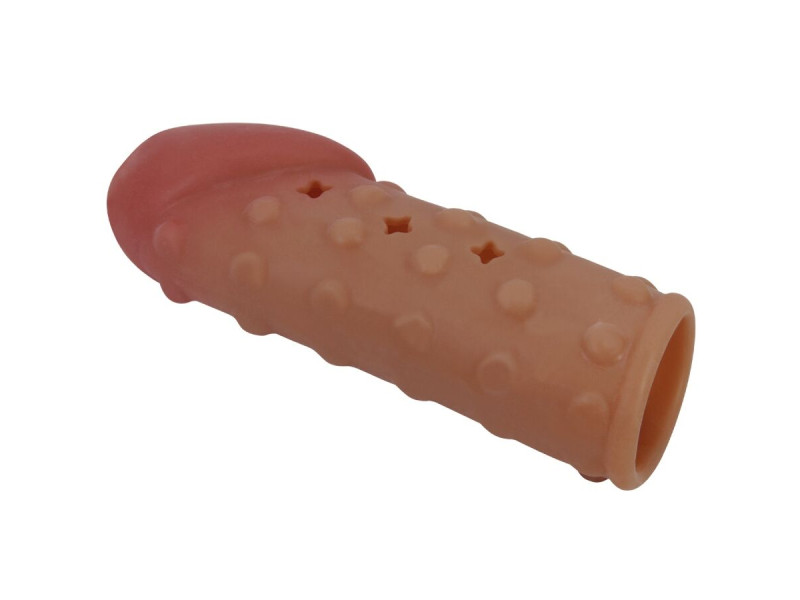 PRETTY LOVE - TIGHT AND VOLUMIZING PENIS SLEEVE NATURAL