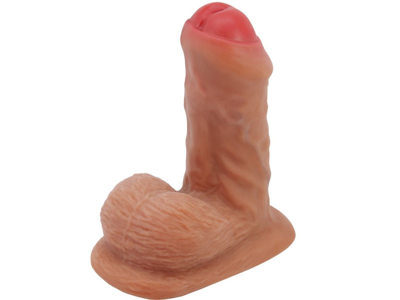 PRETTY LOVE - WARNELL ULTRA REALISTIC AND ELASTIC DILDO 9.5 CM MULATO