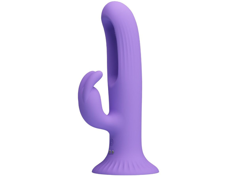 PRETTY LOVE - KILLMOULIS RABBIT VIBRATOR 12 VIBRATION MODES PURPLE
