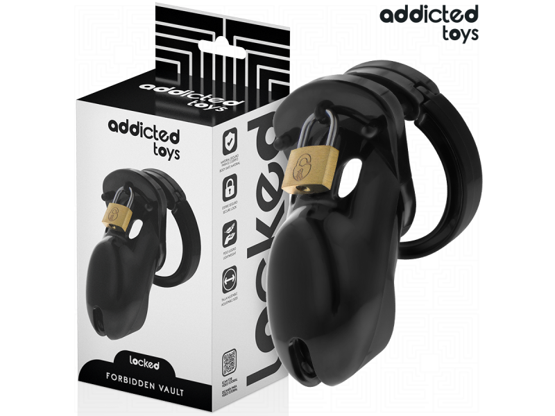 ADDICTED TOYS LOCKED - FORBIDDEN VAULT PENIS CAGE 10 CM