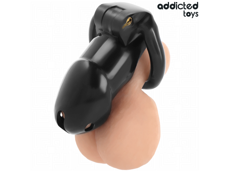 ADDICTED TOYS LOCKED - MINDNIGHT CELL PENIS CAGE SIZE L