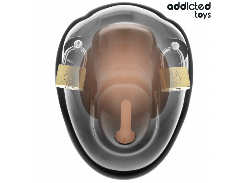 ADDICTED TOYS LOCKED - KEYLESS RESTRAINT PENIS CAGE 11.5 CM