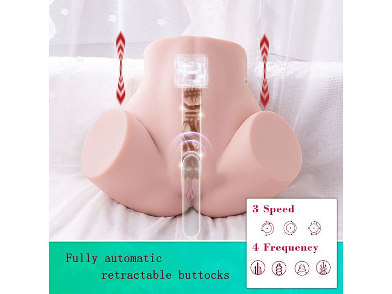 XISE - MARISA MULTIPOSITION REALISTIC VAGINA  MASTURBATOR WITH THRUSTING