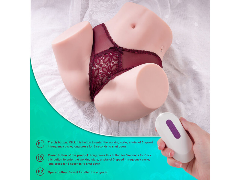 XISE - MARISA MULTIPOSITION REALISTIC VAGINA  MASTURBATOR WITH THRUSTING