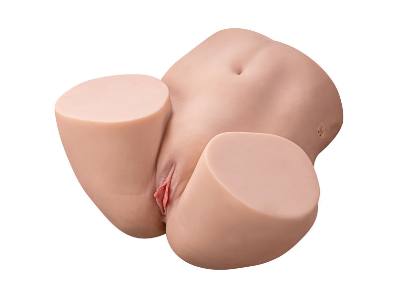 XISE - ETHEL THRUSTING REALISTIC VAGINA MASTURBATOR WITH MULTI-POSITION VIBRATION