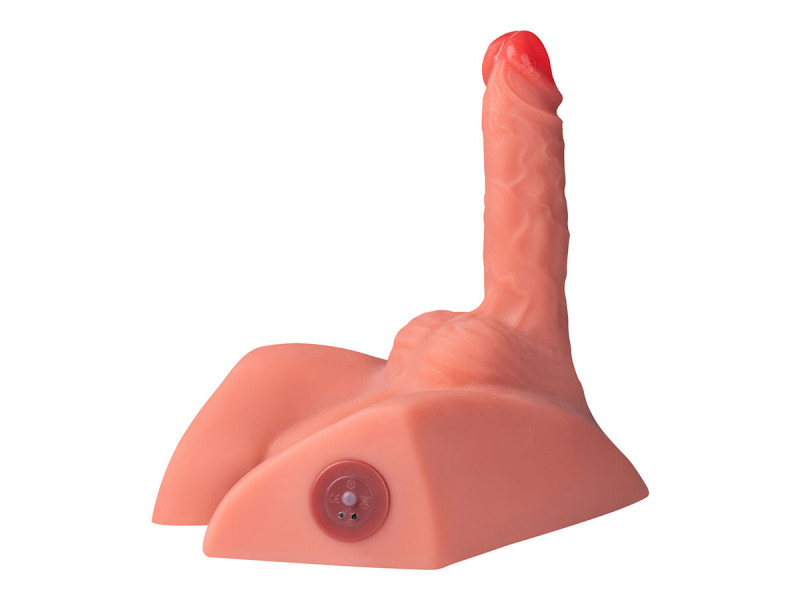 XISE - MICHAEL REALISTIC DILDO AND ANUS MASTURBATOR WITH THRUSTING 15 CM