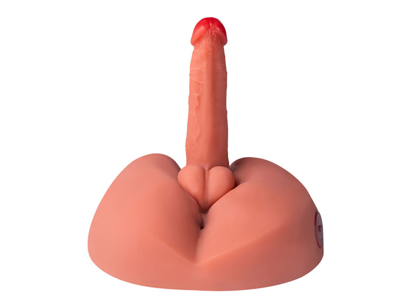 XISE - HONEY REALISTIC DILDO MASTURBATOR WITH VIBRATION 25 CM