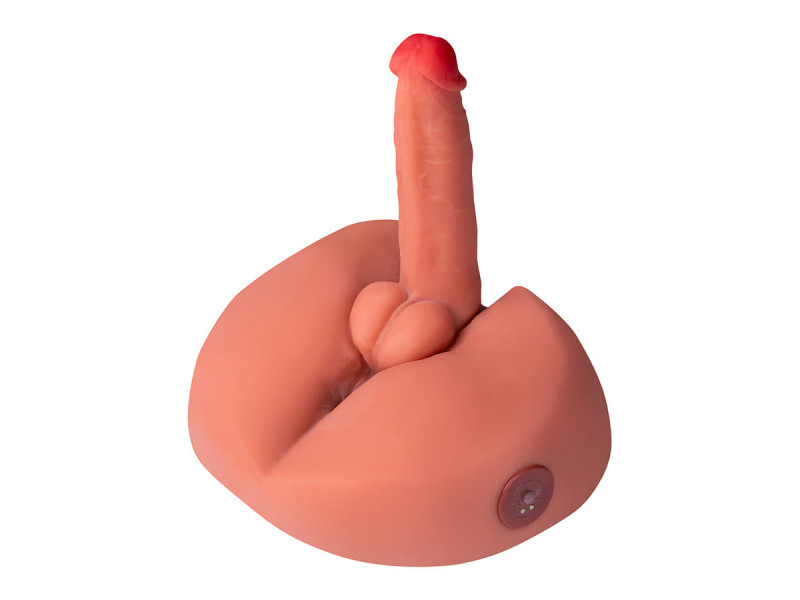 XISE - HONEY REALISTIC DILDO MASTURBATOR WITH VIBRATION 25 CM