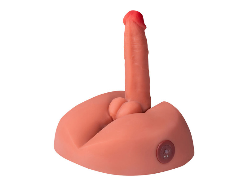 XISE - HONEY REALISTIC DILDO MASTURBATOR WITH VIBRATION 25 CM