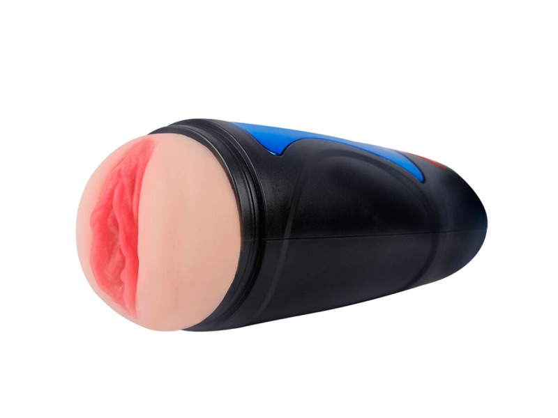 SHEQU - RENEE SQUEEZABLE VAGINA MASTURBATOR WITH VIBRATION IN CASE