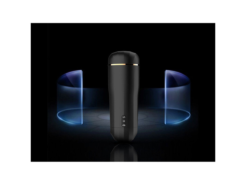SHEQU - SNOW VAGINA MASTURBATOR WITH VIBRATION AND STIMULATING WAVES