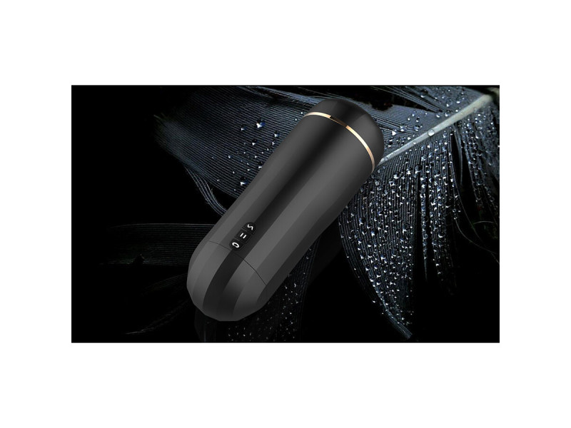 SHEQU - SNOW VAGINA MASTURBATOR WITH VIBRATION AND STIMULATING WAVES