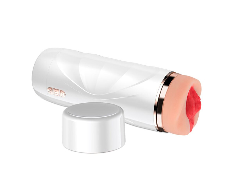 SHEQU - RILEY VAGINA MASTURBATOR WITH VIBRATION AND STIMULATING WAVES