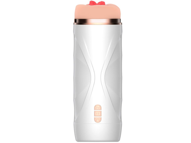 SHEQU - RILEY VAGINA MASTURBATOR WITH VIBRATION AND STIMULATING WAVES