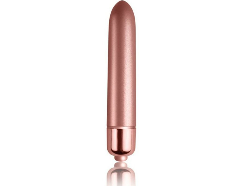 ROCKS-OFF - VIBRATING BULLET TOUCH OF VELVET ROSE BLOOM 10 SPEEDS