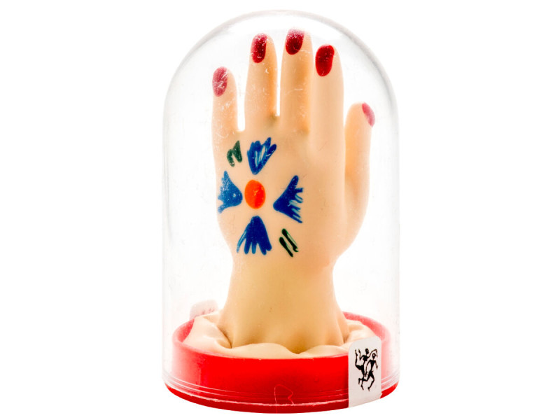 CONDOMERIE - HANDPAINTED NOVELTY CONDOMS HAND MODEL 1