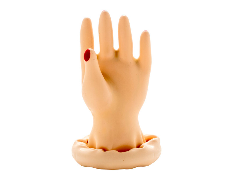 CONDOMERIE - HANDPAINTED NOVELTY CONDOMS HAND MODEL 1