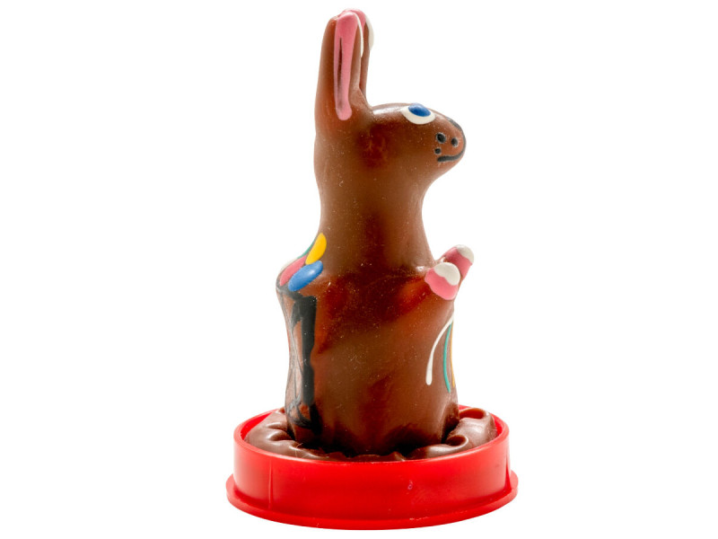 CONDOMERIE - HANDPAINTED NOVELTY CONDOMS EASTER BUNNY