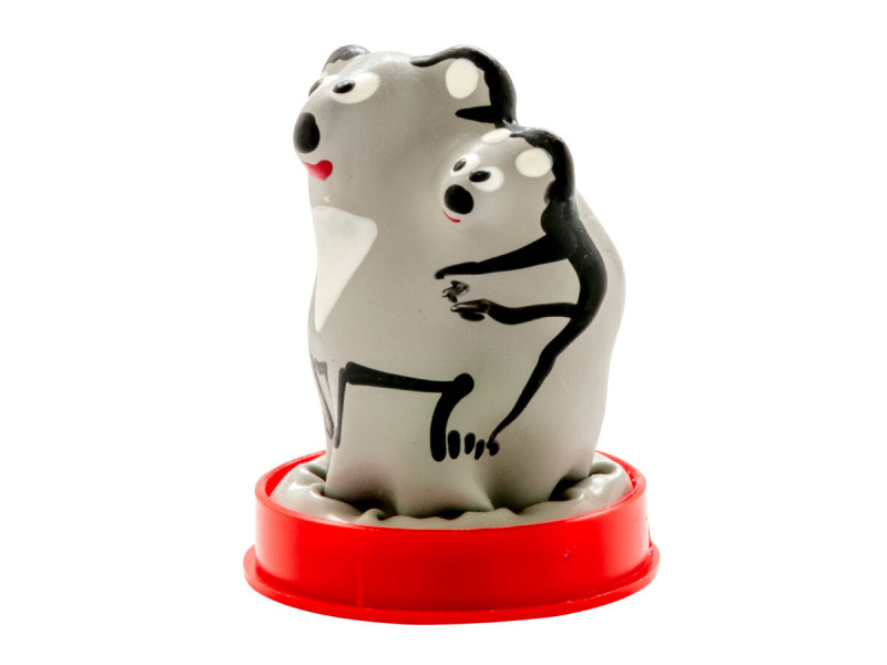 CONDOMERIE - HANDPAINTED NOVELTY CONDOMS KOALA + YOUNG