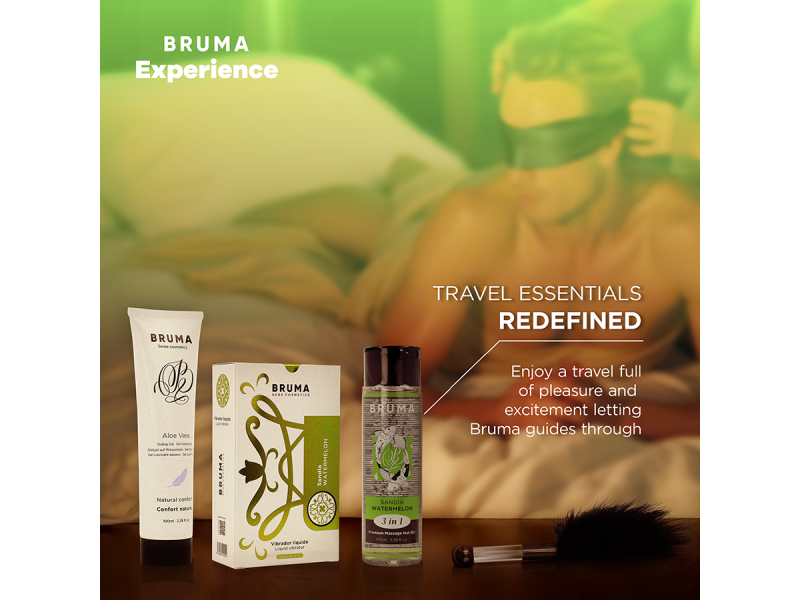 BRUMA XPERIENCE - SWEET TEMPTATION KIT VIBRO-ORGASMIC WATERMELON