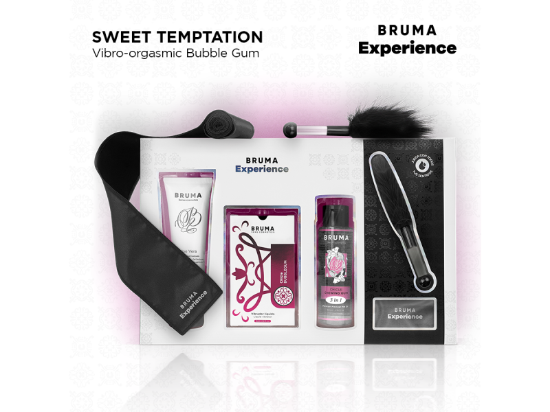 BRUMA XPERIENCE - VIBRO-ORGASMIC SWEET GUM TEMPTATION KIT