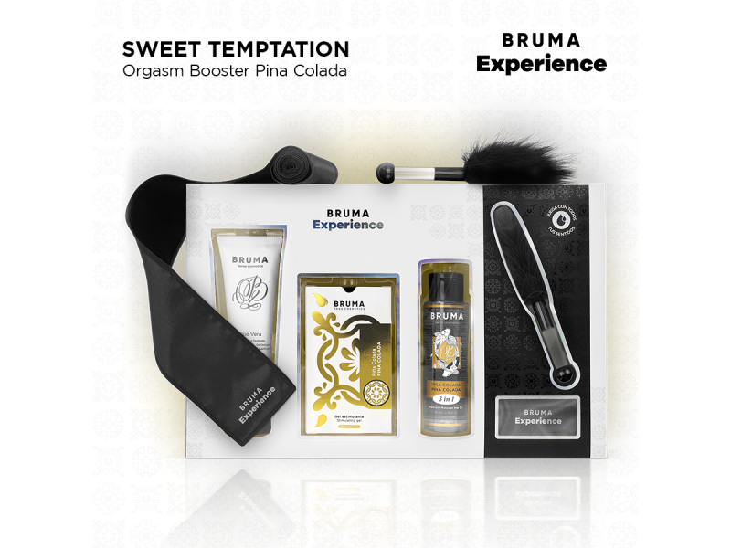 BRUMA XPERIENCE - SWEET PINA COLADA TEMPTATION PACK WITH ORGASM ENHANCER