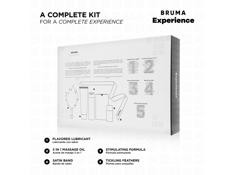 BRUMA XPERIENCE - SWEET PINA COLADA TEMPTATION PACK WITH ORGASM ENHANCER