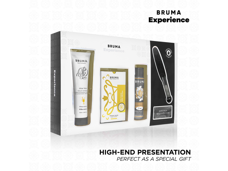 BRUMA XPERIENCE - VIBRO-ORGASMIC PINA COLADA SWEET TEMPTATION KIT