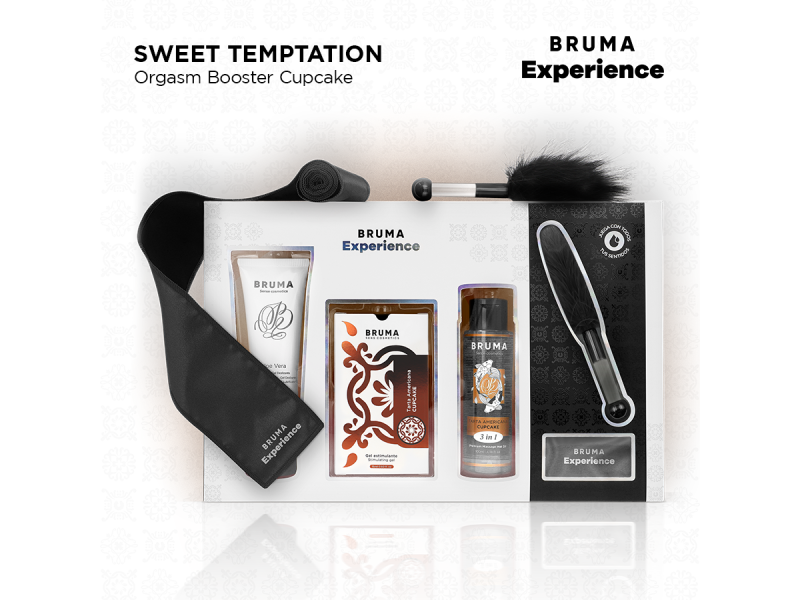 BRUMA XPERIENCE - SWEET AMERICAN TART TEMPTATION KIT WITH ORGASM ENHANCER