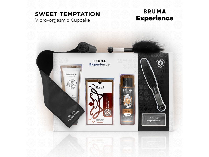 BRUMA XPERIENCE - SWEET TEMPTATION KIT VIBRO-ORGASMIC AMERICAN CAKE
