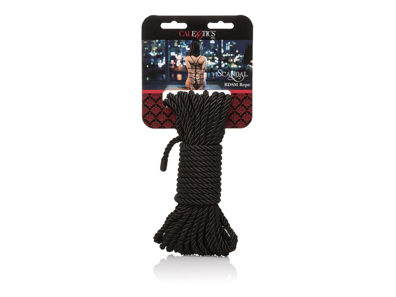 CALEXOTICS - SCANDAL BLACK BDSM ROPE 10 M