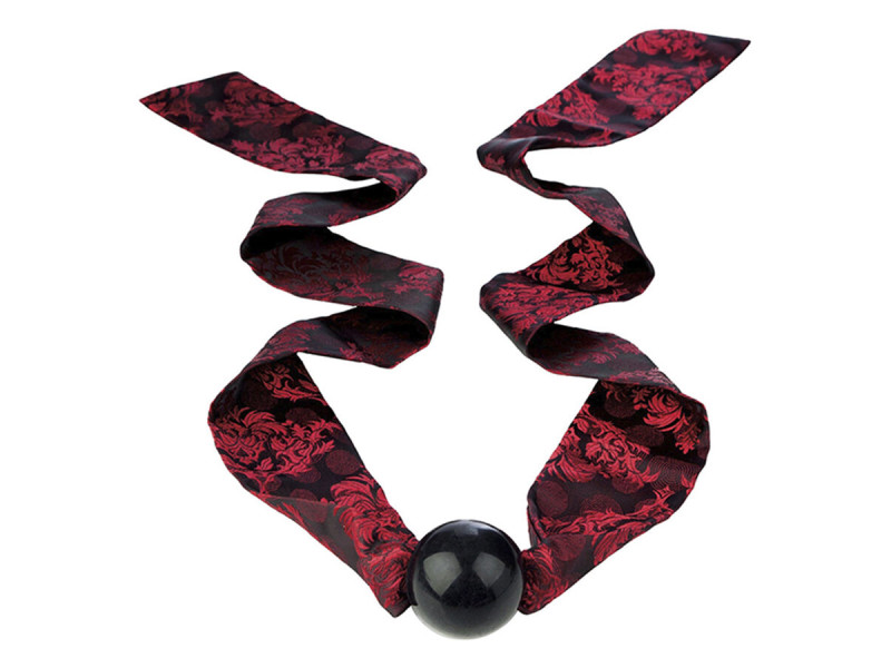 CALEXOTICS - SCANDAL BALL GAG WITH BLACK/RED BOW