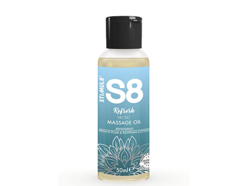 STIMUL8 - S8 MASSAGE OIL BOX 3 X 50 ML