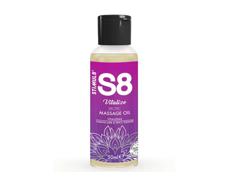 STIMUL8 - S8 MASSAGE OIL BOX 3 X 50 ML