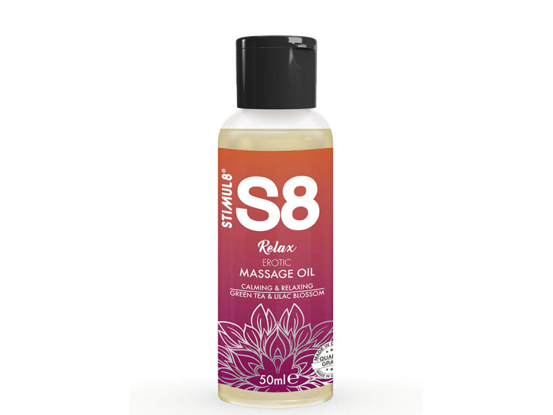 STIMUL8 - S8 MASSAGE OIL BOX 3 X 50 ML