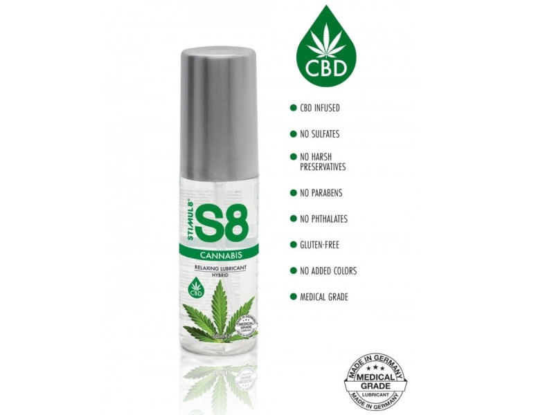 STIMUL8 - S8 CANNABIS HYBRID LUBRICANT 50 ML